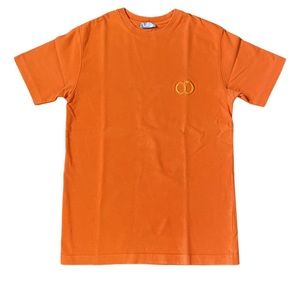 Men’s Dior orange t shirt